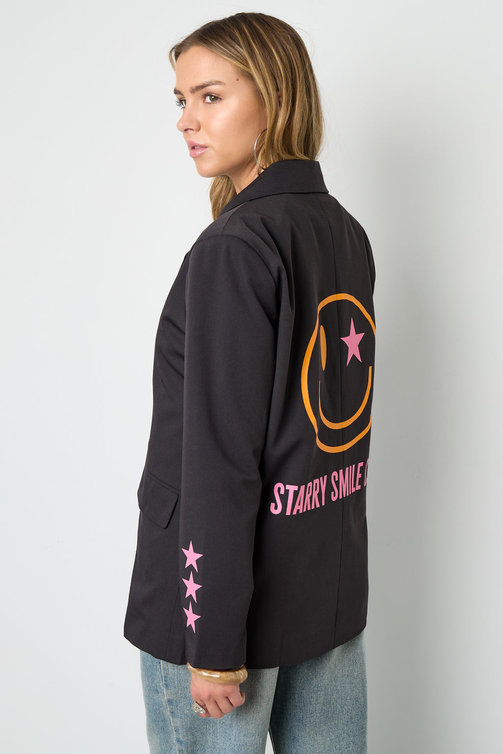 Geweven Polyestervezel Vrouwen Suit Set Casual Letters Ontwerp