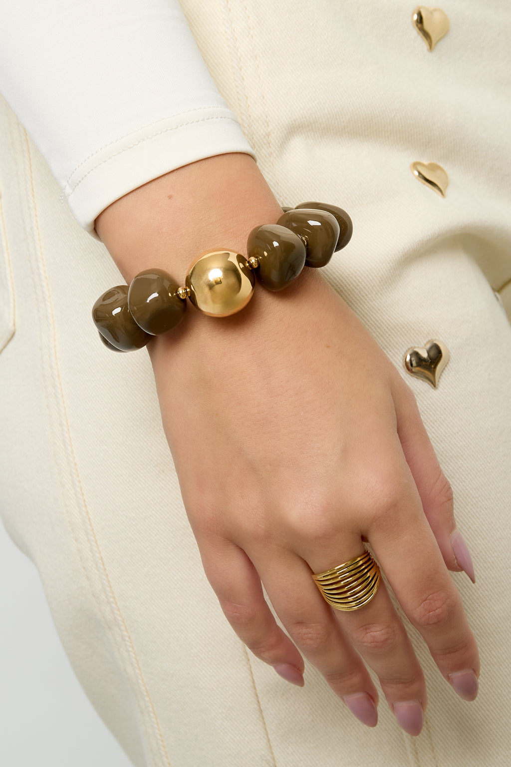 Acrylic Beaded Bracelets Beads Retro Daily Classic Series Women's jewelry