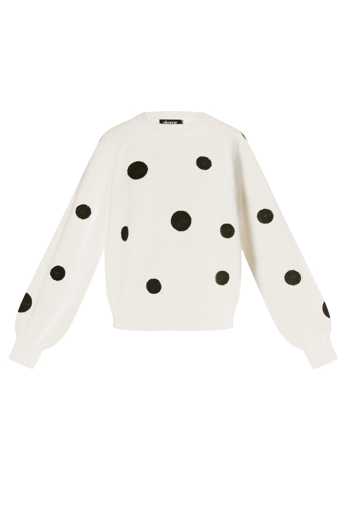 Gebreide Polyestervezel Vrouwen Truien Casual Polkadots