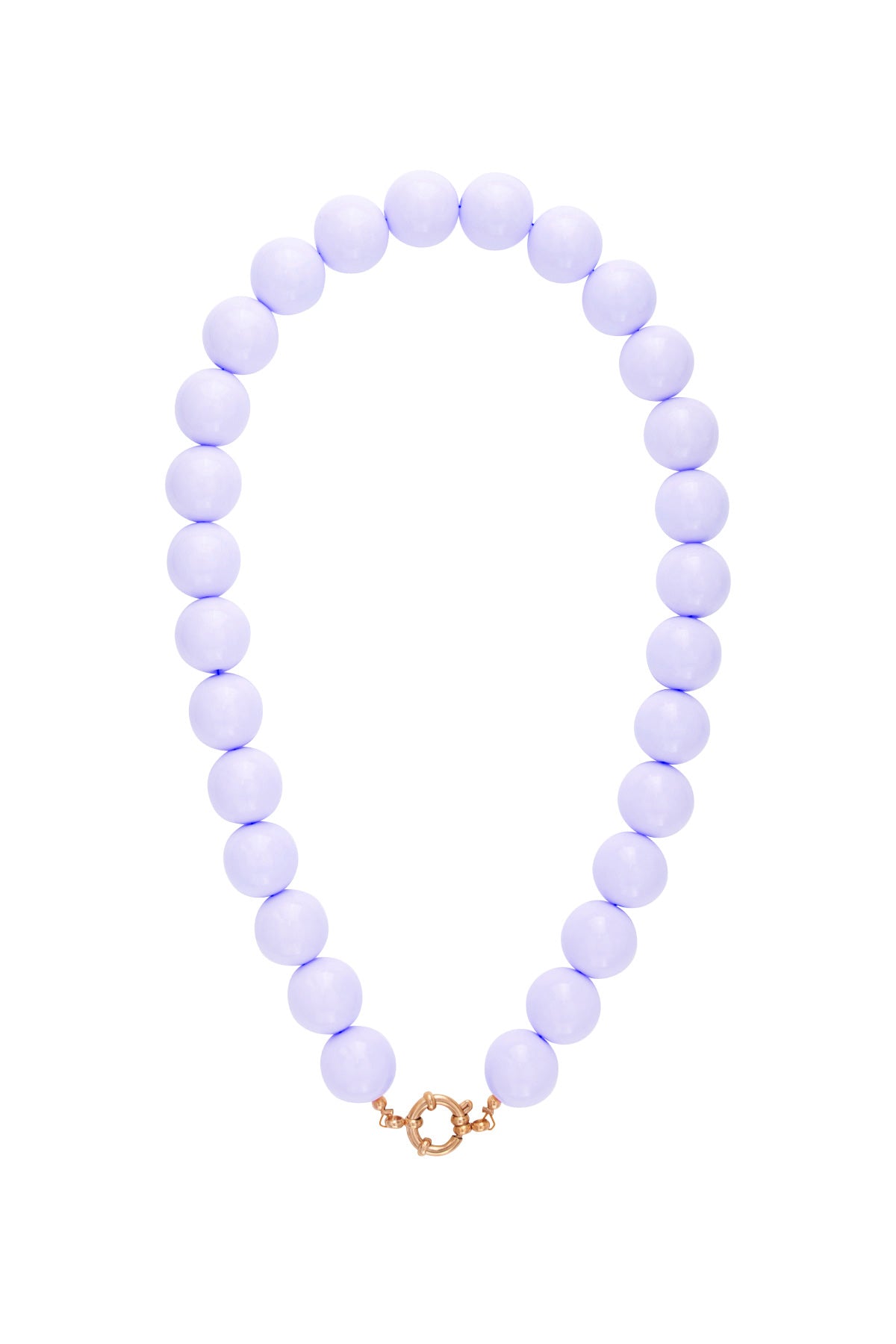 Hars kralen kettingen kralen casual dagelijks eenvoudig serie dames sieraden-15mm