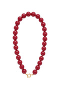 Hars kralen kettingen kralen casual dagelijks eenvoudig serie dames sieraden-15mm