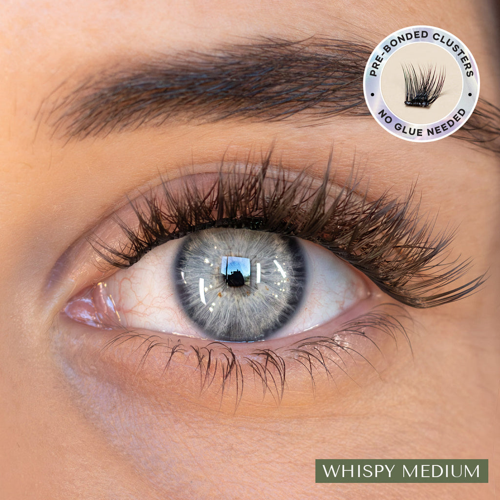 Starterkit Pre-Glued Whispy Medium - Press-On Lashes
